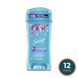 Secret - Clear Gel Lavender Antiperspirant & Deodorant - 2.6 Oz - 12 Pack