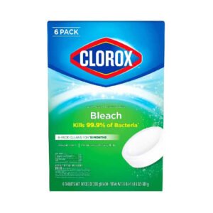 Clorox Automatic Toilet Bowl Cleaner Tablets With Bleach - 6 Ct