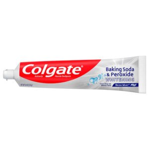 Colgate – Baking Soda & Peroxide Whitening Toothpaste, Brisk Mint 8 oz – 24 Pack