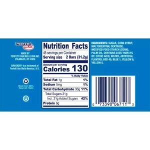 Airheads Variety Pack - Assorted Flavors, 0.55 oz Bars, 90 Count Bulk Candy