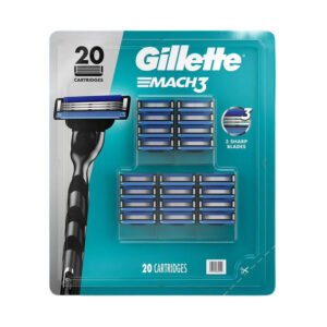 Gillette Mach3 Razor Blade Refills - 20 Ct
