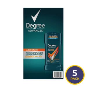 Degree Men Adventure Advanced Protection Anti-Perspirant 5 Pack - 2.7 Oz