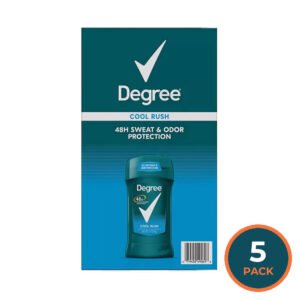 Degree Men Cool Rush Anti-Perspirant - 2.7 Oz - 5 Pack