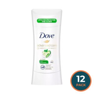 Dove Deodorant Stick, Advanced Care, Cool Essentials, Bulk - 2.6 Oz - 12 Pack