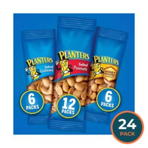 Planters Nuts - Cashews and Peanuts Variety - 40.5 Oz - 24 Ct