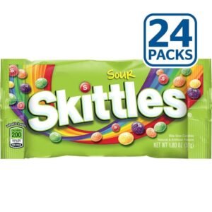 Skittles Sour Candy - 1.8 oz Packs - 24 Ct Case