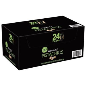 Wonderful Pistachios, Roasted & Salted - 1.5 Oz - 24 Ct