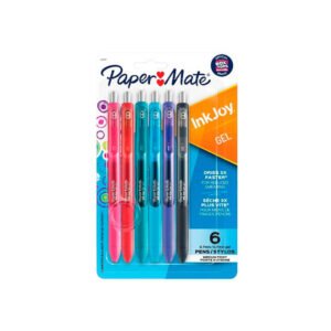 Paper Mate InkJoy Gel Pen 7mm  6 Color Set - 36 Pack