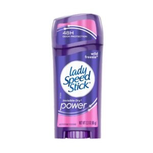 Lady Speed Stick Invisible Antiperspirant & Deodorant Dry Power Wild Fresia 2.3 oz - 12 Pack