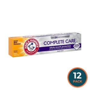A&H Complete Care Toothpaste Fresh Mint, Whole Mouth Protection, 6.0 oz - 12 Pack