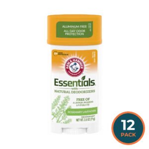 Arm & Hammer Essentials Natural Deodorant Rosemary Lavender  2.5 oz  - 12 Pack