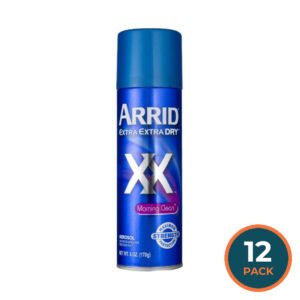 Arrid XX Anti-Perspirant & Deodorant Spray, Morning Clean -  6 oz - 12 Pack