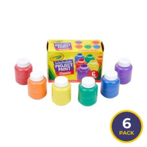 Crayola - Washable Kids' Paint Set, 6-Colors each - 6 Pack
