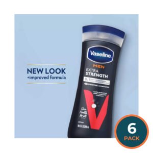 Vaseline® Men Extra Strength Lotion 10 oz- 6 Pack