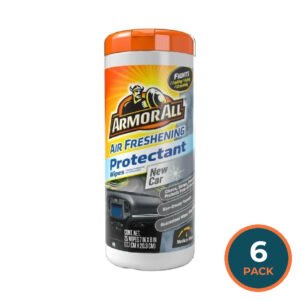Armor All New Car Scent Air Freshening Car Protectant Wipes  25ct  - 6 Pack