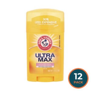 Arm & Hammer  Deodorant UltraMax Powder Fresh, Solid 1 oz - 12 Pack - Travel Size