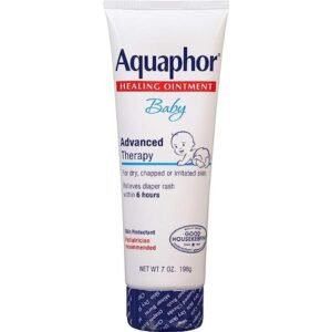 Aquaphor Baby Healing Ointment Advanced Therapy Skin Protectant  Dry Skin and Diaper Rash Ointment 7 oz - 12 Pack