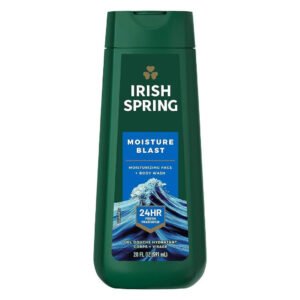 Irish Spring Moisture Blast Body Wash for Men, 20 Oz - 4 Pack