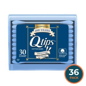 Q-Tips Swabs Purse Pack 30 Each - 36 Pack