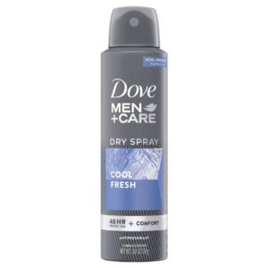 Dove Men Antiperspirant & Deodorant Dry Spray Cool Fresh - 3.8 oz - 12 Pack
