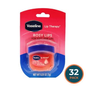 Vaseline Lip Therapy Rosy Lips Lip Balm  0.25 oz - 32 Pack
