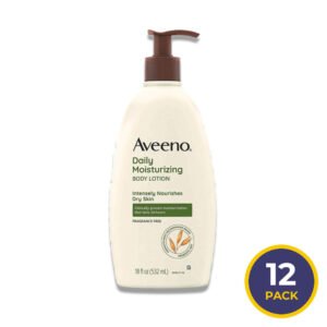Aveeno - Daily Moisturizing Body Lotion - 18 fl Oz- 12 Pack