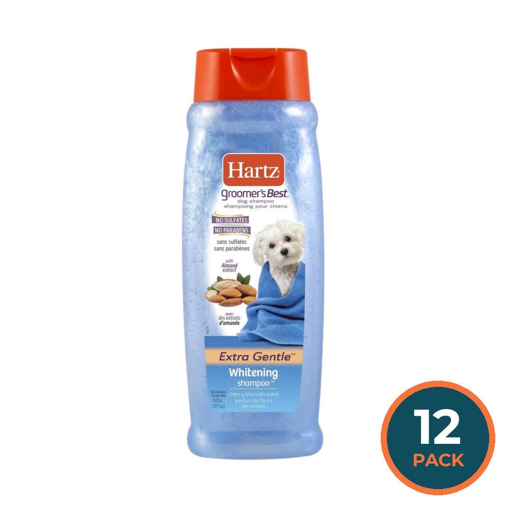 Hartz Groomers Best Whitening Shampoo for Dogs 18 oz - 12 Pack