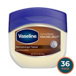 Vaseline Cocoa Butter Healing Jelly 7.5 oz- 36 Pack