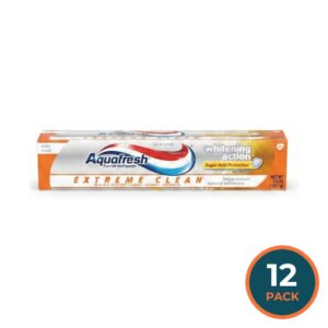 Aquafresh - Extreme Clean Toothpaste Whitening Action - 5.6 oz - 12 Pack