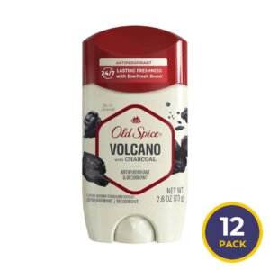Old Spice - Anti-Perspirant & Deodorant, Volcano with Charcoal - 2.6 oz - 12 Pack