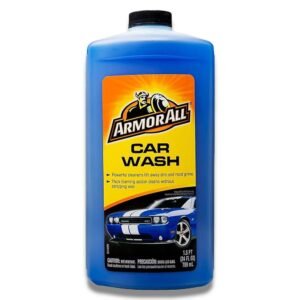 Armor All - Car Wash Concentrate - Deep Cleaning Solution, 24 oz Bottles, 6 Pack