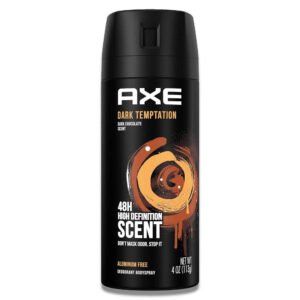 Axe - Body Spray Deodorant 4 oz for Men Dark Temptation - 12 pack