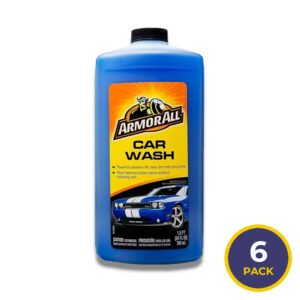 Armor All - Car Wash Concentrate - Deep Cleaning Solution, 24 oz Bottles, 6 Pack
