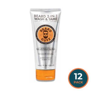 Beard Guyz - 2-in-1 Wash & Tame, Conditioner - 6.7 oz - 12 Pack