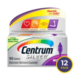 Centrum - Silver Women Multivitamin/Multimineral Supplement - 100 Ct - 12 Pack