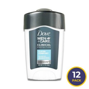 Dove - Antiperspirant Deodorant Stick, Clean Comfort - 1.7 oz - 24 Pack - Travel Size