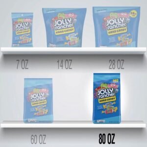 Jolly Rancher Assorted Hard Candy - 5 lb Bulk Bag - 360 Pieces