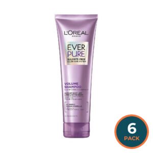 L'Oreal - Paris EverPure Sulfate Free Volume Shampoo For Fine Hair - 8.5 Oz - 6 Pack