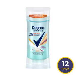 Degree - Antiperspirant & Deodorant Stick, Advanced Motionsense Sexy Intrigue - 2.6 Oz - 12 Pack