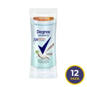 Degree Coconut & Hibiscus Antiperspirant Deodorant Motionsense, 2.6 oz - 12 Pack