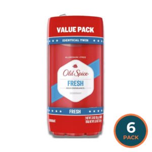 Old Spice -  High Endurance Fresh Deodorant Twin Pack 3 Oz -  6 pack