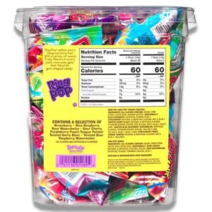 Ring Pop Assorted Lollipops - 0.5 oz - 44 Ct Tub
