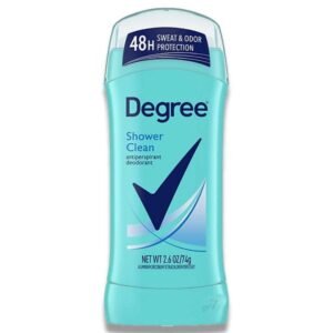 Degree Shower Clean Antiperspirant Deodorant - 2.6 Oz - 5 Pack