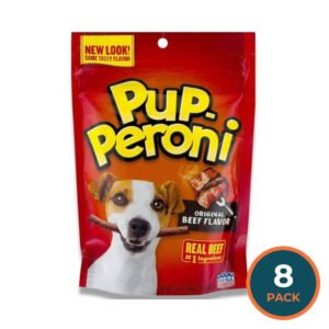 Pup-Peroni - Original Real Beef Flavor Dog Stick Treats - 5.6 Oz - 8 Pack