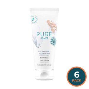 PURE by Gillette - Venus Shaving Cream Deep Sea Minerals - 6 Oz - 6 Pack