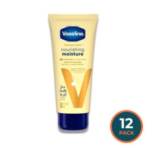 Vaseline - Intensive Care, Nourishing Moisture, Body Lotion - 3.4 Oz - 12 Pack