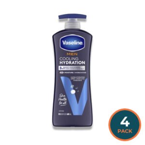 Vaseline - Men Cooling Hydration Lotion - 20.3 Oz - 4 Pack