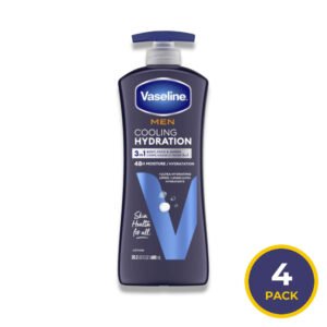 Vaseline - Men Cooling Hydration Lotion - 20.3 Oz - 4 Pack