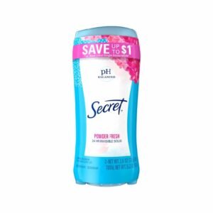 Secret  Anti-Perspirant Deodorant Invisible Solid Powder Fresh Twin Pack - 2.6 Oz - 6 Pack - 12 Ct