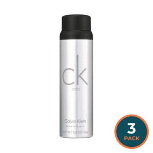 Calvin Klein CK One Body Spray - 5.3 oz - 3 Pack